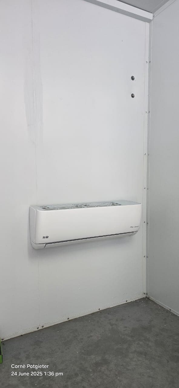 Split unit air conditioner — new installation